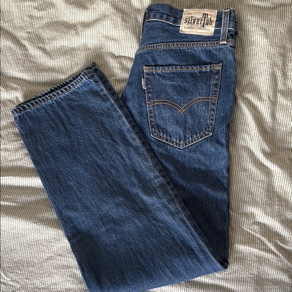 【Sold】Levis Silver Tag 94 Baggy Blue Jeans